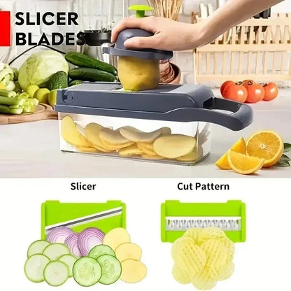 14 in 1 Multifunctional Vegetable Chopper