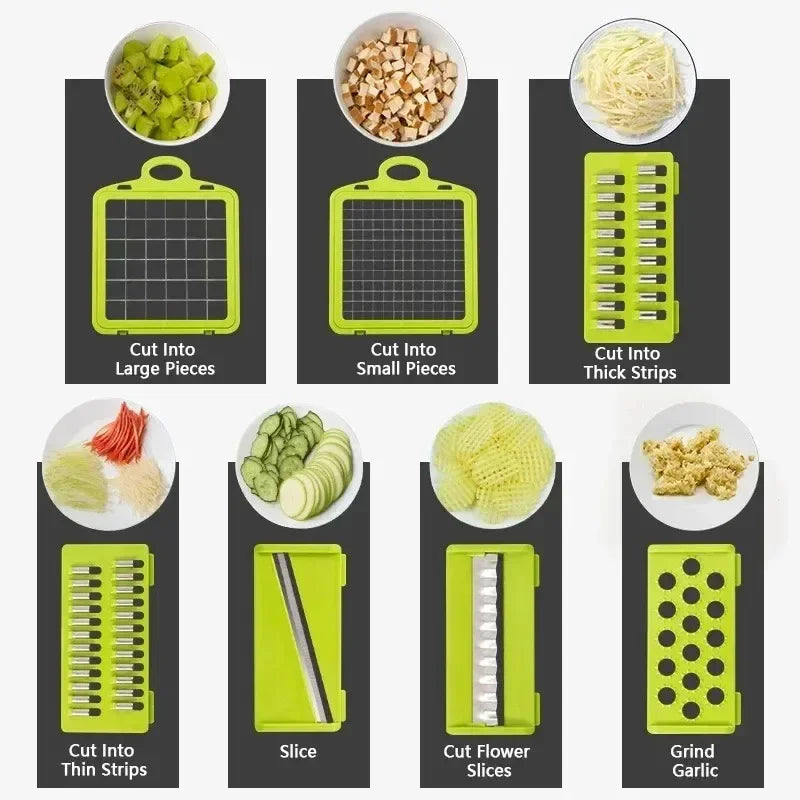 14 in 1 Multifunctional Vegetable Chopper